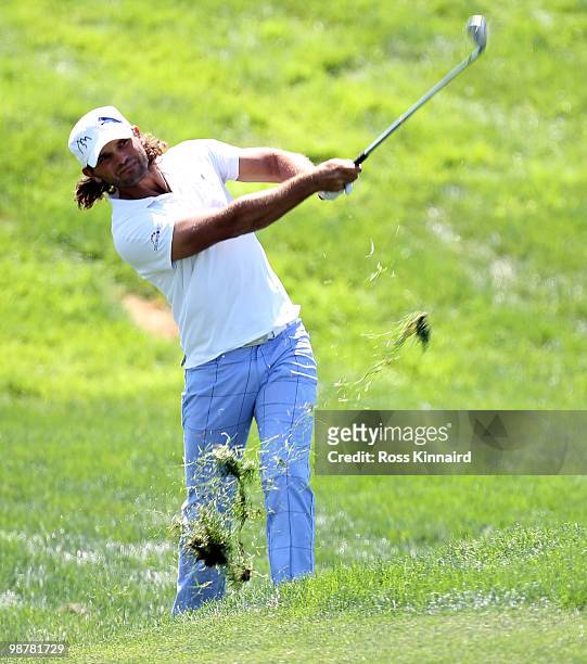 Johan Edfors of Sweden during the third round of the Open de Espana at the Real Club de Golf de Seville on May 1, 2010 in Seville, Spain.