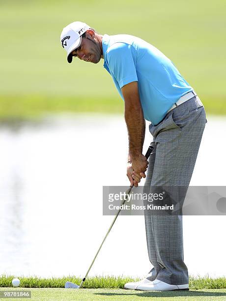 Alvaro Quiros of Spain during the third round of the Open de Espana at the Real Club de Golf de Seville on May 1, 2010 in Seville, Spain.