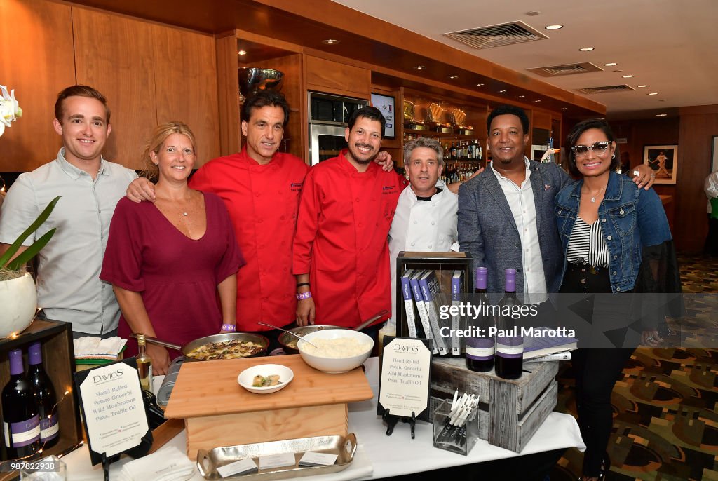 Pedro Martinez Charity Feast With 45