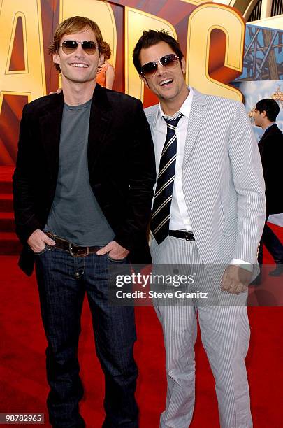 Seann William Scott and Johnny Knoxville