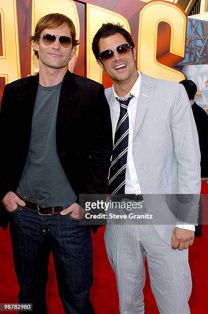 Seann William Scott and Johnny Knoxville