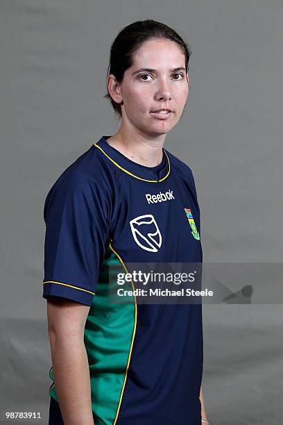 Susan Benade of South Africa Women's ICC T20 World Cup Squad on May 1, 2010 in St Kitts, Saint Kitts And Nevis.