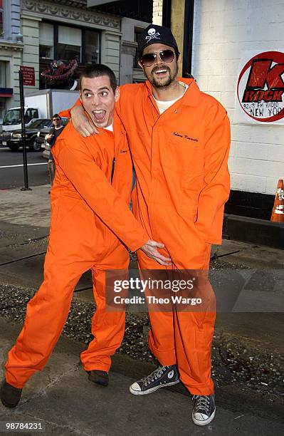 Steve-O and Johnny Knoxville
