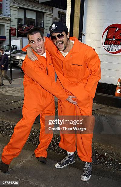 Steve-O and Johnny Knoxville