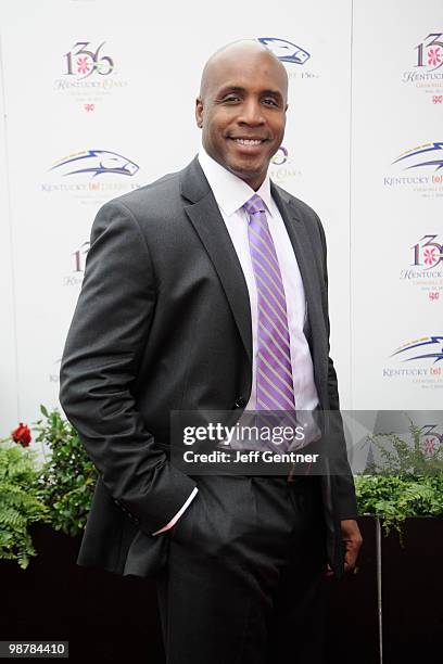 Barry Bonds attends the 136th Kentucky Derby on May 1, 2010 in Louisville, Kentucky.