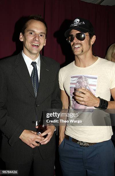 Andy Pemberton, editor-in-chief of Blender Magazine, & Johnny Knoxville