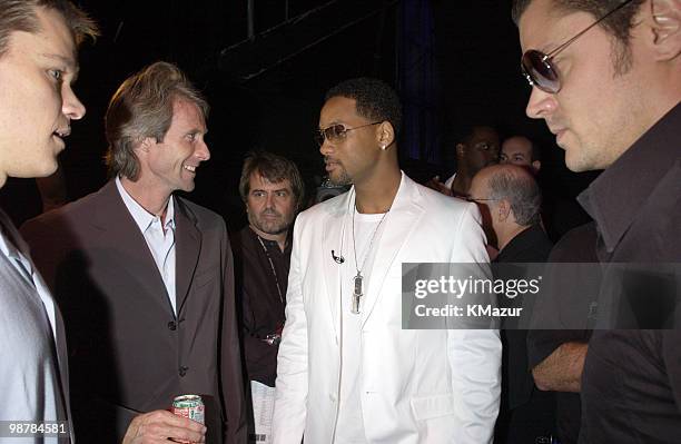 Matt Damon, Michael Bay, Will Smith, & Johnny Knoxville