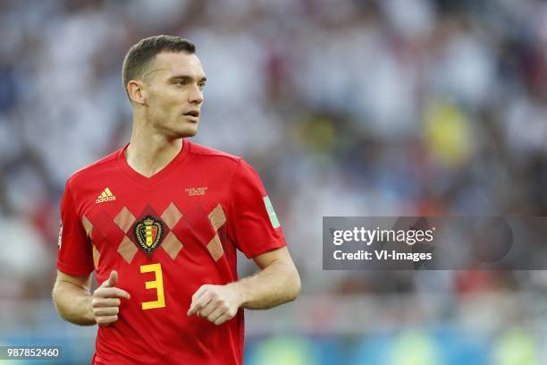 Thomas Vermaelen of Belgium during the 2018 FIFA World Cup Russia group G match between England and Belgium at the Kalingrad stadium on June 28, 2018...