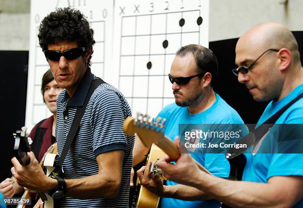 Musician Mike D of the Beastie Boys performs onstage at the Family Festival Street Fair during the 2010 Tribeca Film Festival on May 1, 2010 in New...