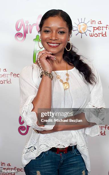 Actress Tamala Jones attends the 3rd Annual Girl Prep Conference at Hollywood Renaissance Hotel on May 1, 2010 in Hollywood, California.