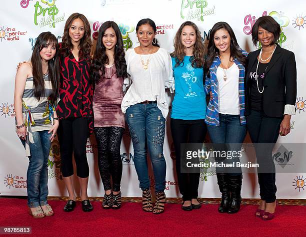 Actresses Anna Maria Perez de Tagle, Amber Stevens, Ashley Argota, Tamala Jones, Maiara Walsh, Francia Raisa and Monique Coleman attend the 3rd...