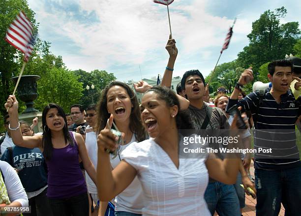 On May 1, Rallies in support for immigration reform were held in Lafayette Park, in Washington, DC as well as cities across the United States.