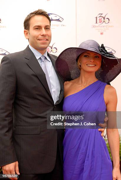 Jamie Presley attends the 136th Kentucky Derby on May 1, 2010 in Louisville, Kentucky.