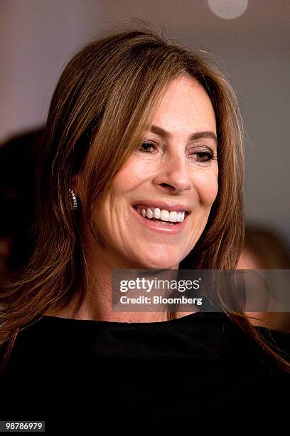 Director Kathryn Bigelow arrives for the White House Correspondents' Association dinner in Washington, D.C., U.S., on Saturday, May 1, 2010. The...