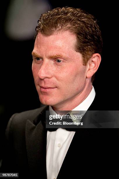 Chef Bobby Flay arrives for the White House Correspondents' Association dinner in Washington, D.C., U.S., on Saturday, May 1, 2010. The dinner raises...