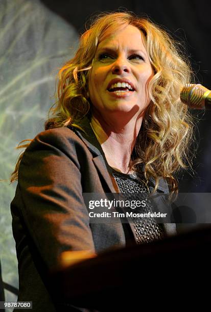 Vonda Shepard performs at Sleep Train Pavilion on April 30, 2010 in Concord, California.