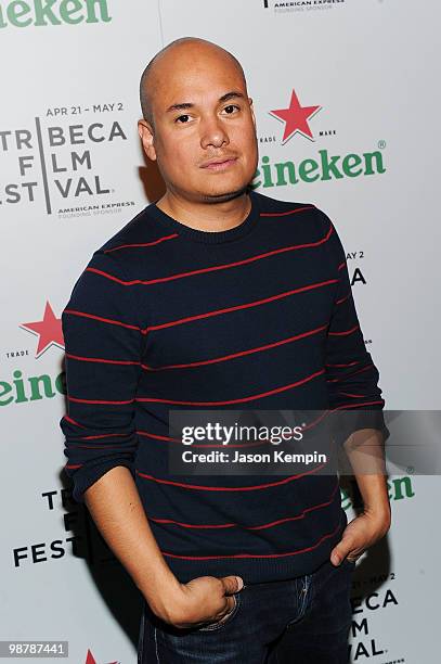 Director Francisco Ordonez attends the Heineken Awards Party during the 2010 Tribeca Film Festival at the Altman Building on May 1, 2010 in New York...