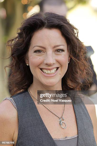 Sarah McLachlan attends the 20th annual William Shatner's Priceline.com Hollywood charity horse show at The Los Angeles Equestrian Center on May 1,...