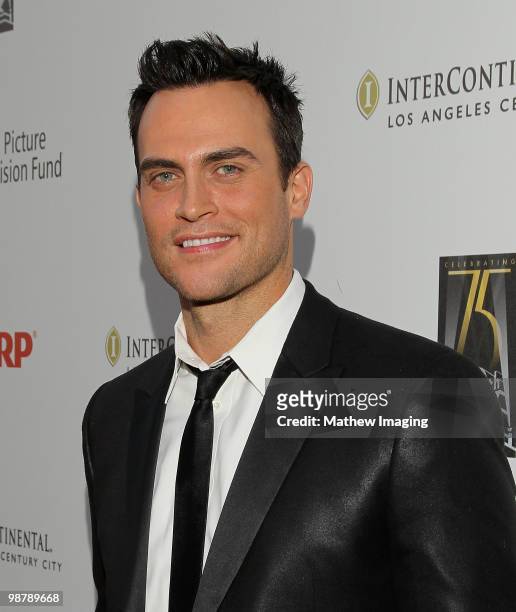 Actor Cheyenne Jackson arrives at the 5th Annual "A Fine Romance" at 20th Century Fox on May 1, 2010 in Los Angeles, California.
