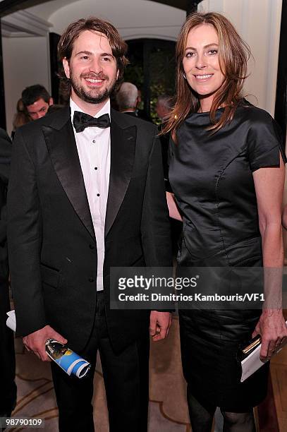 Writer Mark Boal and director Kathryn Bigelow attend the Bloomberg/Vanity Fair party following the 2010 White House Correspondents' Association...