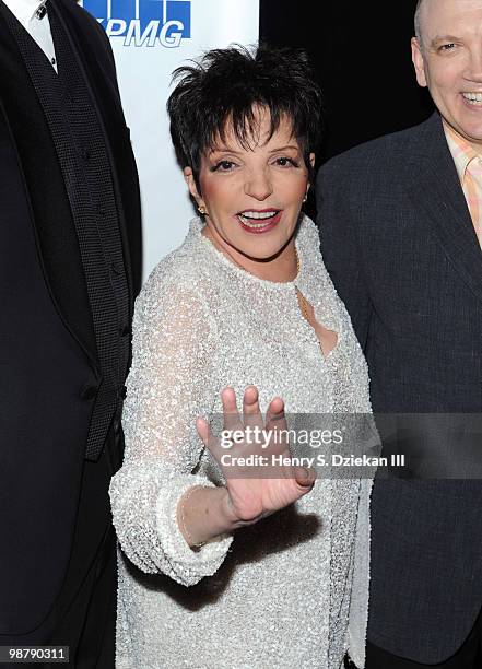 Singer/Actress Liza Minnelli attends PFLAG's 2nd Annual Straight for Equality Awards Gala at the Marriot Marquis on May 1, 2010 in New York City.