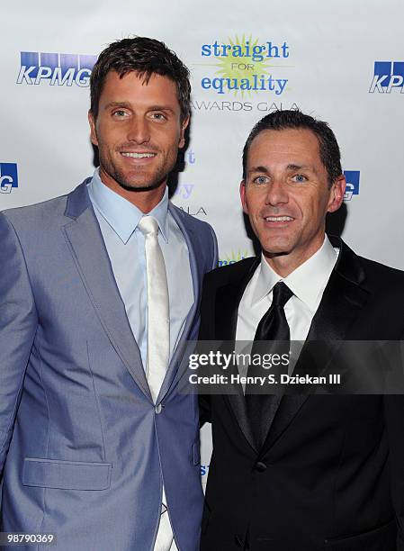 Reichen Lehmkuhl and Jody Huckaby attends PFLAG's 2nd Annual Straight for Equality Awards Gala at the Marriot Marquis on May 1, 2010 in New York City.