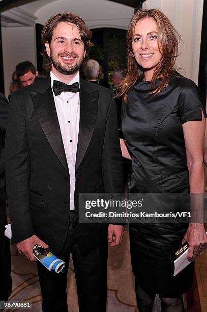 Writer Mark Boal and director Katherine Bigelow attend the Bloomberg/Vanity Fair party following the 2010 White House Correspondents' Association...