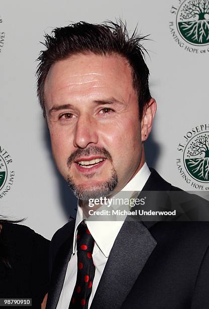 Actor David Arquette arrives at the St. Joseph Center's 25th Annual Dinner Dance And Auctions Gala at Skirball Cultural Center on May 1, 2010 in Los...