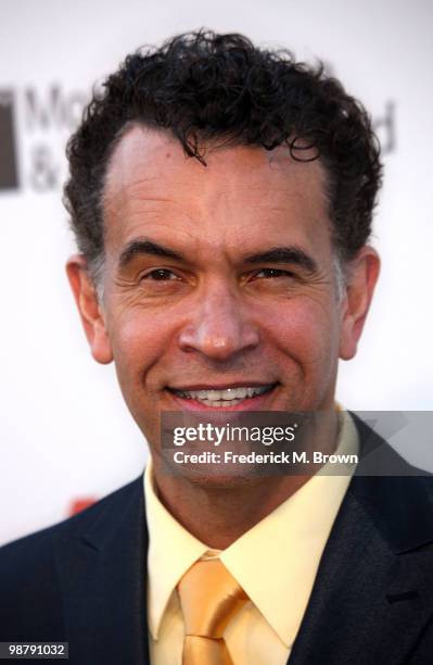 Actor Brian Stokes Mitchell attends the Fifth annual "A Fine Romance" benefit gala at 20th Century Fox on May 1, 2010 in Century City, California.