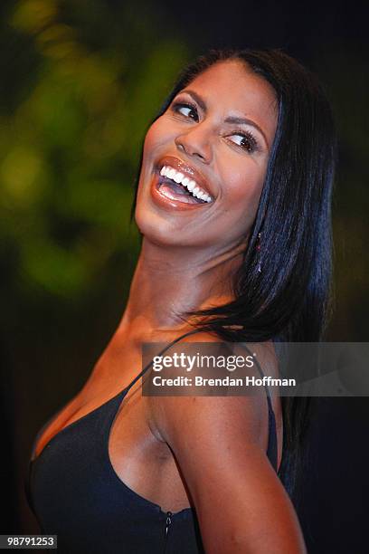 Omarosa Manigault-Stallworth arrives at the White House Correspondents' Association dinner on May 1, 2010 in Washington, DC. The annual dinner...