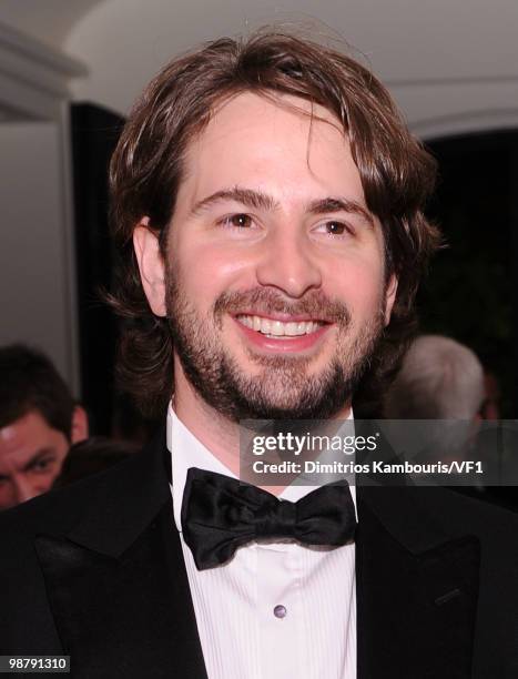 Writer Mark Boal attends the Bloomberg/Vanity Fair party following the 2010 White House Correspondents' Association Dinner at the residence of the...