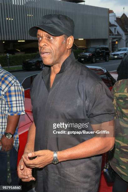 Lawrence-Hilton Jacobs is seen on June 29, 2018 in Los Angeles, California.