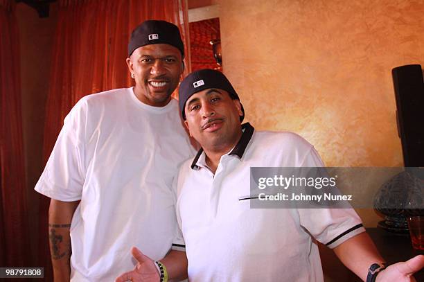 Jalen Rose and Nick Storm are seen on May 1, 2010 on the streets of Las Vegas, Nevada.