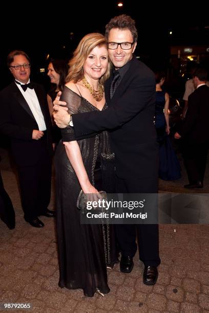 Arianna Huffington and Tim Daly attend Jason Binn's Niche Media's WHCAD after party with Bing at the Renaissance Washington D.C. Hotel on May 1, 2010...
