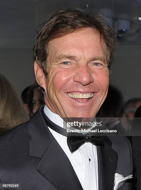 Dennis Quaid attends the TIME/CNN/People/Fortune 2010 White House Correspondents' dinner pre-party at Hilton Washington Hotel on May 1, 2010 in...