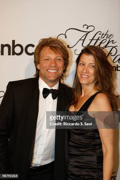 Jon Bon Jovi and Dorothea Hurley attend the 2010 MSNBC White House Correspondents Dinner After Party at the Andrew W. Mellon Auditorium on May 1,...