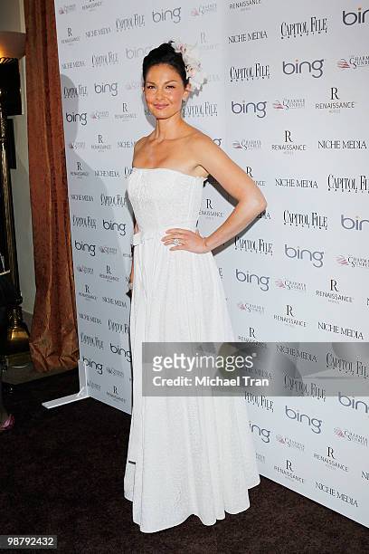 Ashley Judd arrives to Jason Binn's Niche Media's WHCAD after party with Bing at the Renaissance Washington D.C. Hotel on May 2, 2010 in Washington...