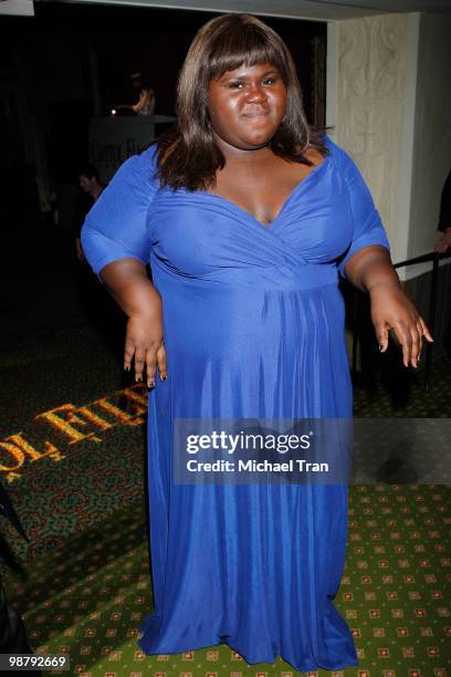 Gabourey Sidibe arrives to Jason Binn's Niche Media's WHCAD after party with Bing at the Renaissance Washington D.C. Hotel on May 2, 2010 in...