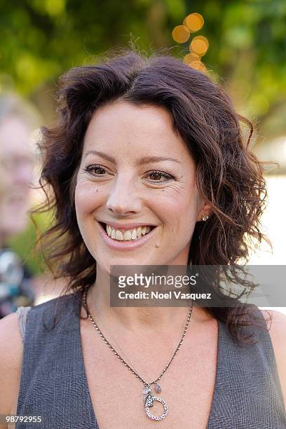Sarah McLachlan attends the 20th annual William Shatner's Priceline.com Hollywood charity horse show at The Los Angeles Equestrian Center on May 1,...