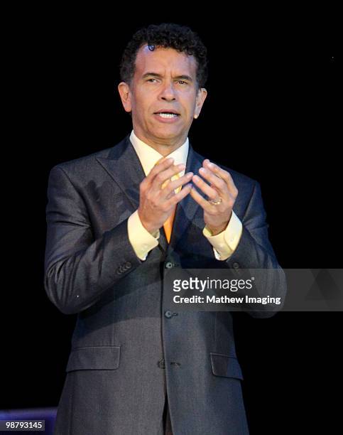 Actor Brian Stokes Mitchell performs at the 5th Annual "A Fine Romance" at 20th Century Fox on May 1, 2010 in Los Angeles, California.