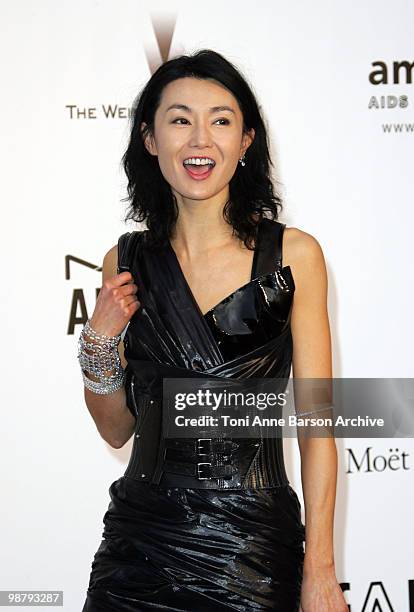 Maggie Cheung at amfAR's Cinema Against AIDS event, presented by Bold Films, the Mï¿½Aï¿½C AIDS Fund and The Weinstein Company to benefit amfAR