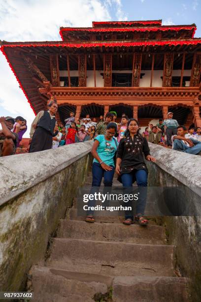 durbar squar in kathmandu, nepal. - piazza durbar kathmandu stock pictures, royalty-free photos & images