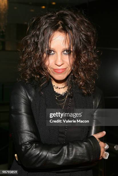 Singer Linda Perry attends the L.A. Gay & Lesbian Center's "An Evening With Women" on May 1, 2010 in Beverly Hills, California.