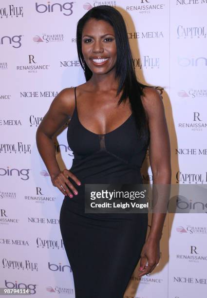 Omarosa Manigault-Stallworth attends the White House Correspondents' Association dinner after party hosted by Niche Media and Capitol File magazine...