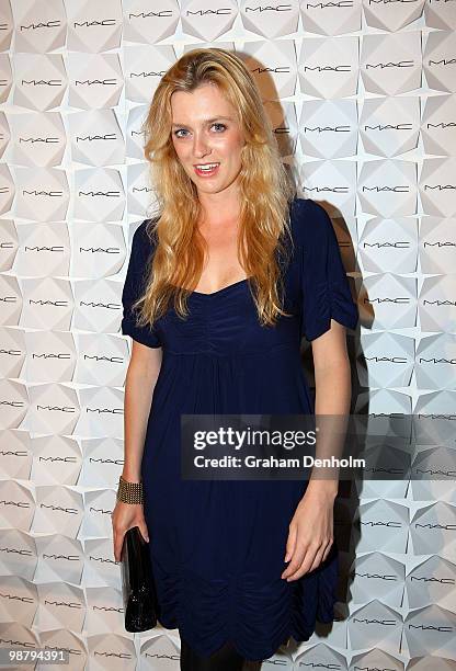 Gracie Otto attends the M.A.C Celebrates 15 Years Of Rosemount Australian Fashion Week dinner at Luxe Studios on May 2, 2010 in Sydney, Australia.