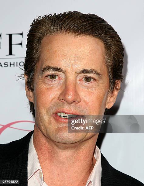 Actor Kyle MacLaughlin arrives at the Eva Longoria Parker fragrance launch party for "Eva" held at Beso, in Hollywood, California on April 27, 2010....