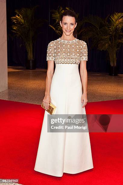 Kristin Davis arrives at the 2010 White House Correspondents' Association Dinner at the Washington Hilton on May 1, 2010 in Washington, DC.