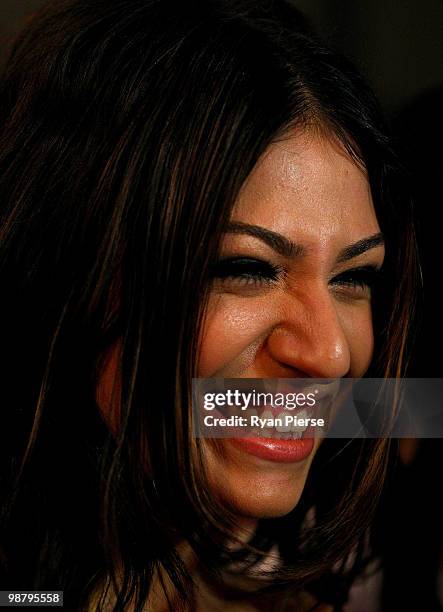 Singer Gabrielle Cilmi arrives at the 52nd TV Week Logie Awards at Crown Casino on May 2, 2010 in Melbourne, Australia.