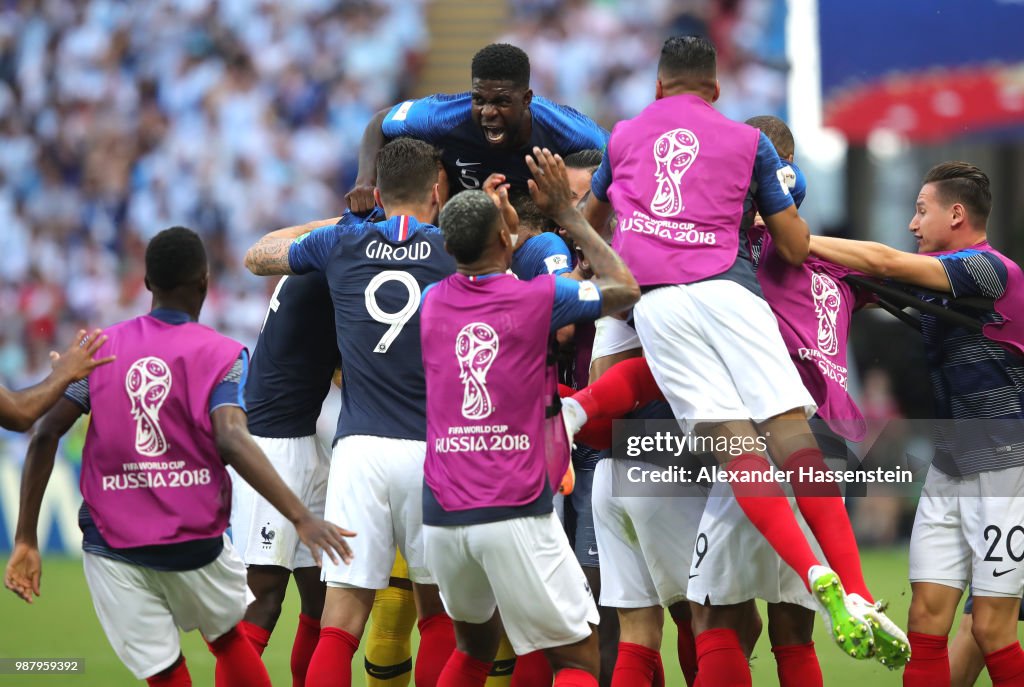 France v Argentina: Round of 16 - 2018 FIFA World Cup Russia