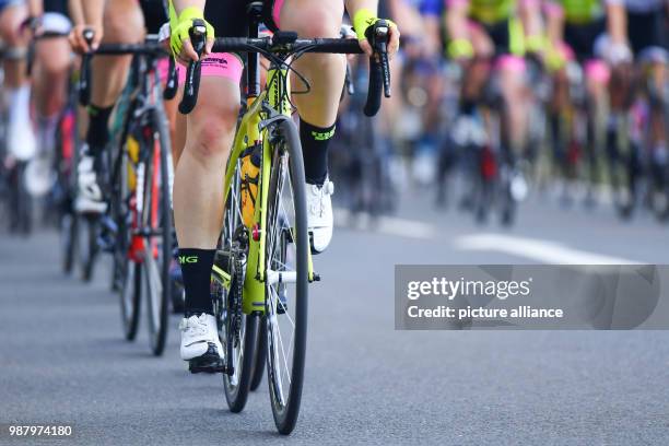 June 2018, Germany, Einhausen, Cycling, German Road Championships 2018, women's 132 km road race on the route "Rund um den Jaegersburger Wald"....